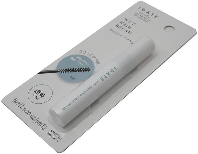 Daiso IDATE Wet Hair Brush A | Mascara-Style Hair Tamer by Tokyo Girls Collection | Quick-Drying Styling Tool - Image 3